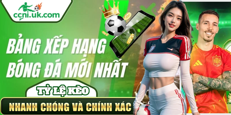 BXH Bóng Đá – Cập nhật nhanh nhất tại Tỷ Lệ Kèo